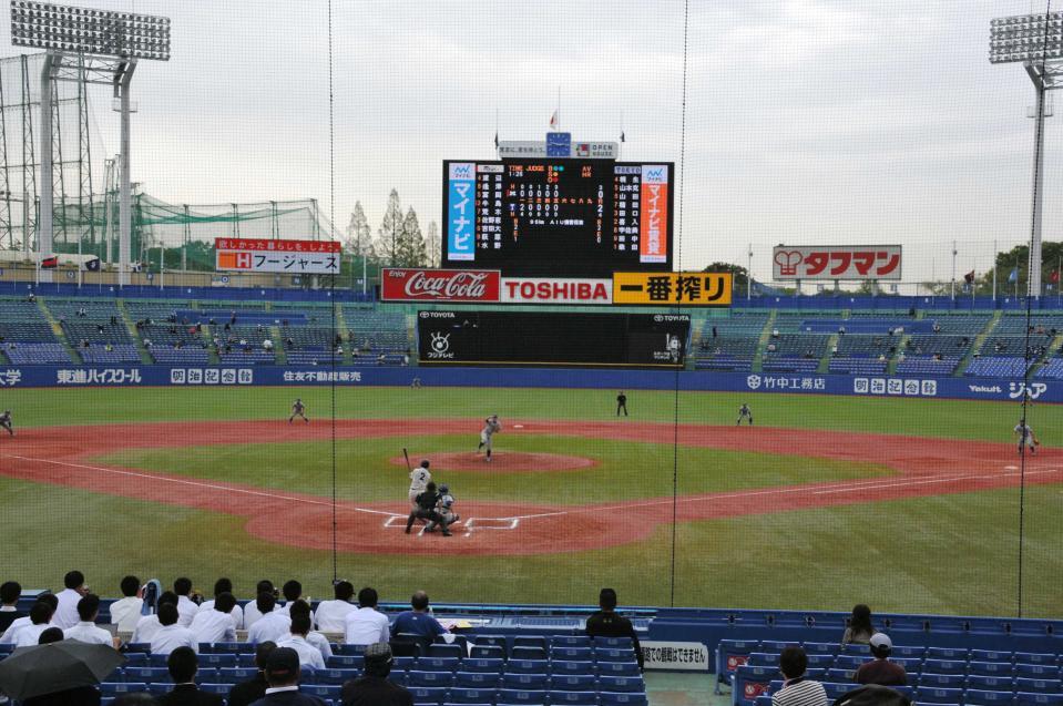 ２０２０年東京五輪・パラリンピック組織委員会から使用中止を要請されている神宮球場