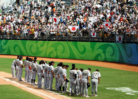 北京五輪で野球日本代表は３位決定戦で米国に敗れる＝２００８年