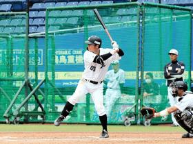 26日のシート打撃で打席に立った鳥谷(球団提供)