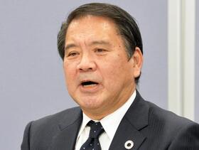 　日本高校野球連盟・宝馨会長