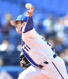 　４回３安打無失点の好投で開幕へ万全の東（撮影・開出牧）