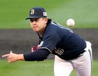 　８回１失点で２勝目を挙げた宮城