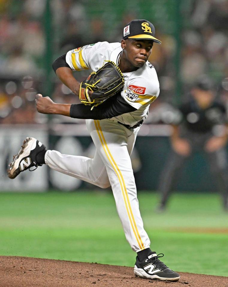 　オリックス戦に先発したモイネロ