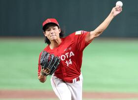 　ヤクルトのドラフト４位・増居翔太