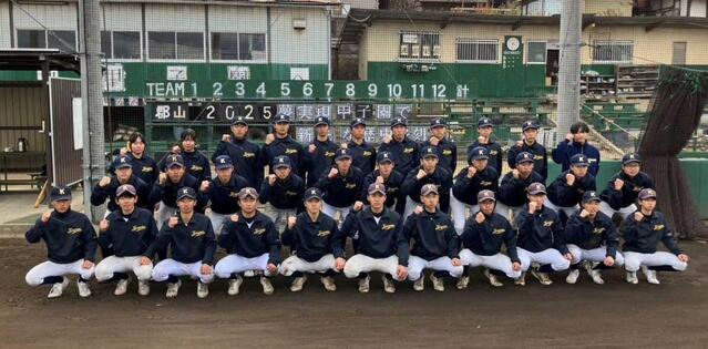 　２１世紀枠候補校に選ばれた郡山ナイン