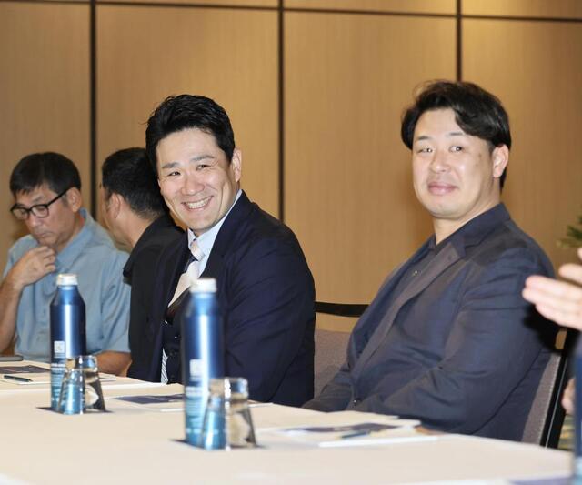 巨人・田中将大が名球会総会に初参加