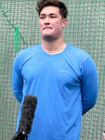 自主トレを公開したリチャード