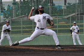 ライブＢＰに登板したジャクソン