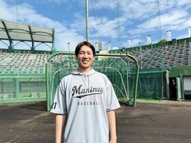 １７日の巨人戦に先発する石川柊（球団提供）