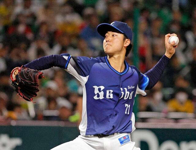 ソフトバンク戦に先発した菅井