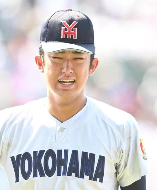 横浜・織田翔希 涙浮かべて進路に言及