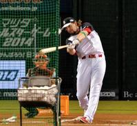 ホームランダービーを制したエルドレッド(撮影・会津智海)