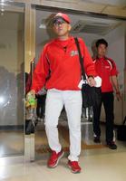 試合後、球場を引き揚げる野村監督(撮影・出月俊成)
