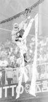 　１９９０年５月１２日、広島市民球場に現れたクモ男