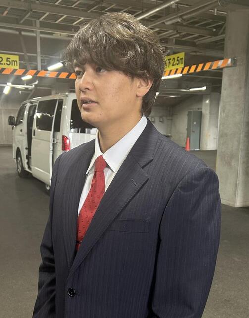 　マツダスタジアムを訪れた大道