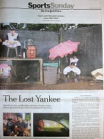 居眠り？写真とともにマイナーの井川を大きく報じたニューヨーク・タイムズ紙
