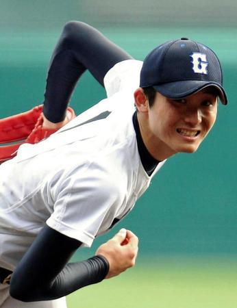 　高校日本代表のエースとして、県岐阜商・後藤純平投手が大学日本代表に立ちふさがるか