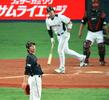 3回、前田健はヒューズに3ランを浴びる(撮影・棚橋慶太)