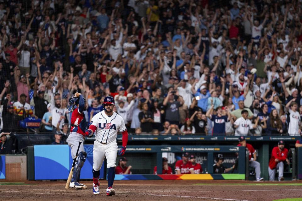 ５回、２ランを放ったシュワバー（ゲッティ＝共同）