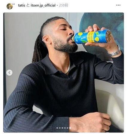 　タティスのインスタグラム（ｔａｔｉｓ）より