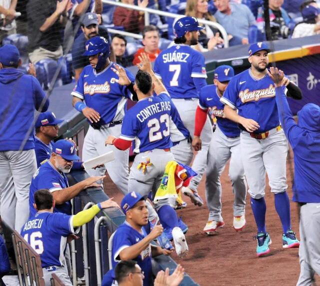 ＷＢＣ決勝　ベネズエラが犠飛で先制