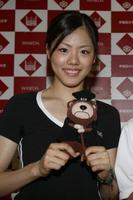 　０８年北京五輪新体操団体代表の坪井保菜美さん