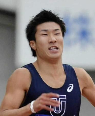 １００メートル予選を１位で通過した桐生祥秀