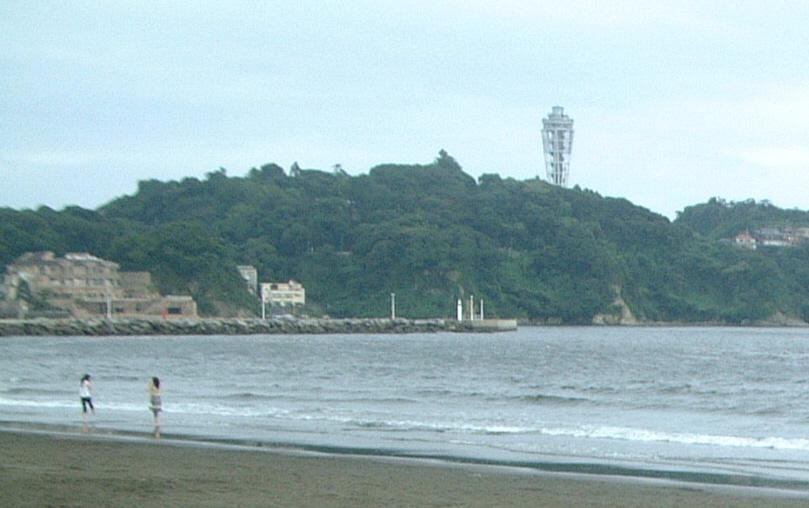 　江の島と湘南海岸