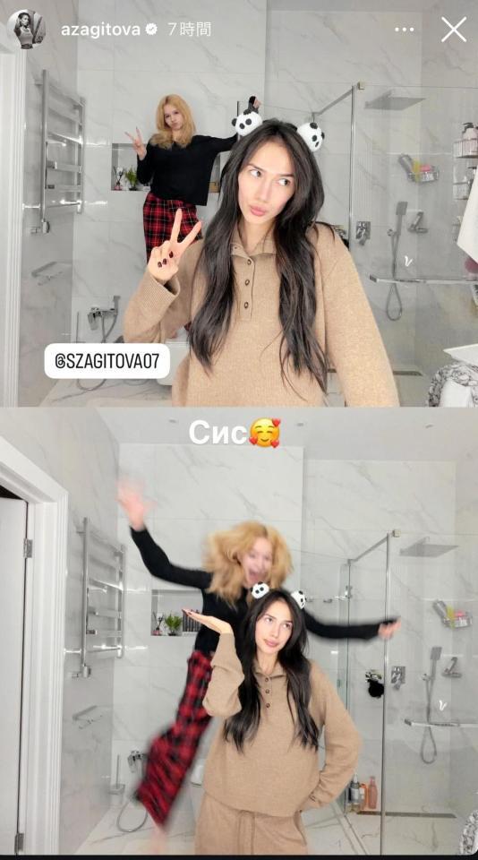 ザギトワのインスタグラム＠ａｚａｇｉｔｏｖａより