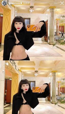 　ザギトワのインスタグラム＠ａｚａｇｉｔｏｖａより