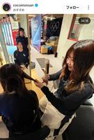 村瀬心椛のインスタグラム＠ｃｏｃｏｍｏｎｓａｎより 