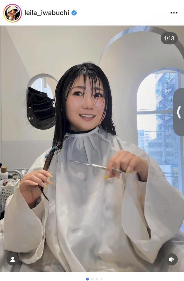 岩渕麗楽のインスタグラム＠ｌｅｉｌａ＿ｉｗａｂｕｃｈｉより