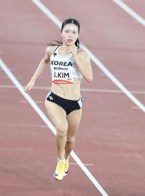 韓国の美しい“陸上の女神”にネット反響