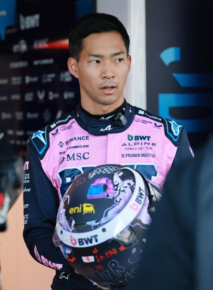 　アルピーヌからＦＰ１に出走する平川亮（撮影・神子素慎一）