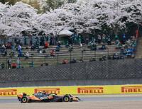 予選３番手と好走したマクラーレン・メルセデスのオスカー・ピアストリ（撮影・神子素慎一）