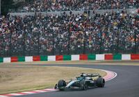 　５位好走したメルセデスのジョージ・ラッセル（撮影・神子素慎一）