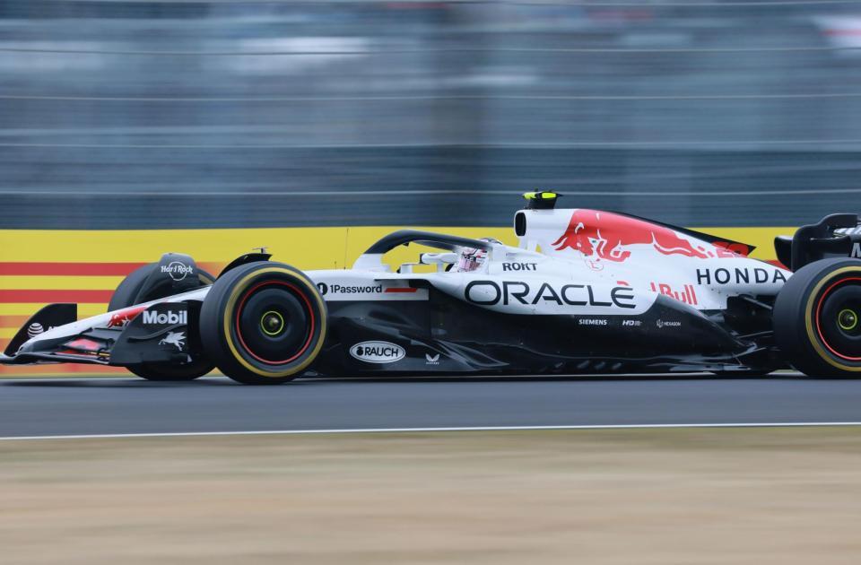 　決勝１２位と好走したレッドブル・ホンダの角田裕毅（撮影・神子素慎一）