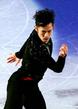 　エキシビションでポーズを決める高橋大輔＝カナダ・ロンドン（共同）