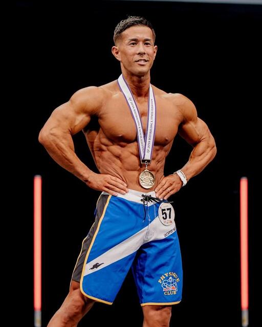 　フィジーク王者・伊吹主税選手