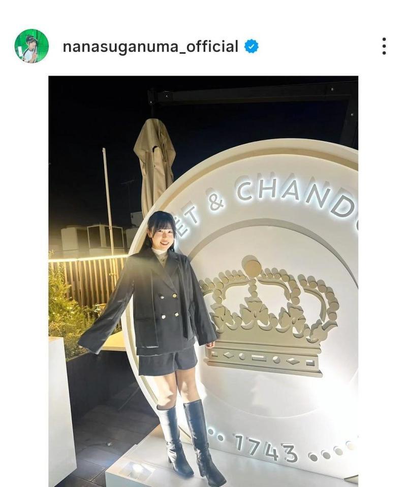 菅沼菜々のインスタグラム（＠ｎａｎａｓｕｇａｎｕｍａ＿ｏｆｆｉｃｉａｌ）から