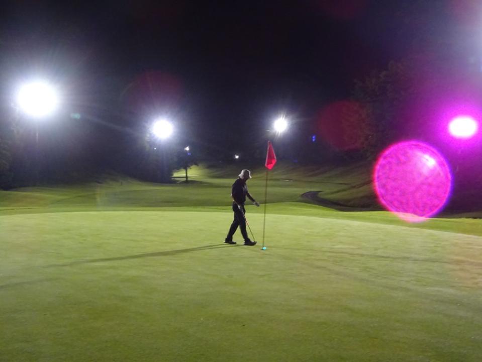 　最高の雰囲気の中グリーンを楽しむ
