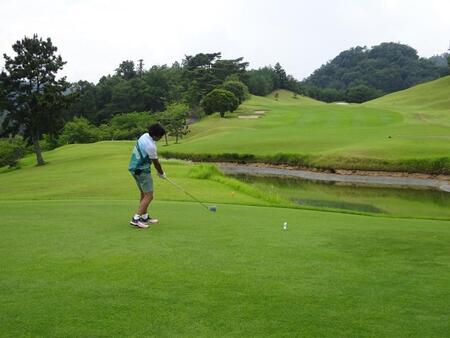 １２番、パーを取ってエンジン全開