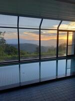 浴場からの景色