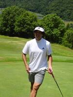 ハーフ１時間４５分、さくっとホールアウト！