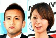 温泉での“新婚”旅行を明かした稲本潤一（左）と田中美保