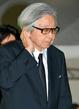 弔問に訪れた山田洋次監督=東京・築地本願寺(撮影・会津智海)