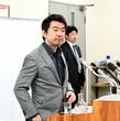 国政への“口出し無用”発言にブチ切れた橋下徹大阪市長=大阪市役所