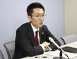 判決後に会見する被告弁護人の中村和洋弁護士=大阪市内
