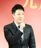 第1子が12月に誕生予定で決意も新たに舞台に臨む尾上菊之助=東京會舘(撮影・北野将市)