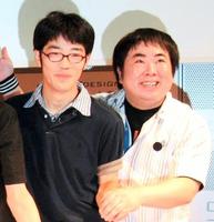 ギャラ折半疑惑について反論したドランクドラゴン・鈴木拓。右は相方の塚地武雅